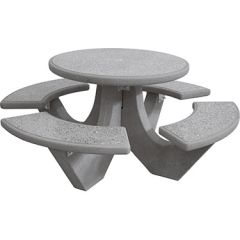 Round Concrete Tables