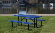 SuperSaver™ Commercial Rectangular Picnic Tables