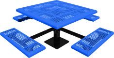 Comfort Series Square Pedestal Picnic Tables