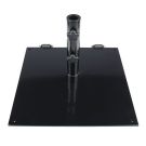 Square Steel Umbrella Base with Wheels