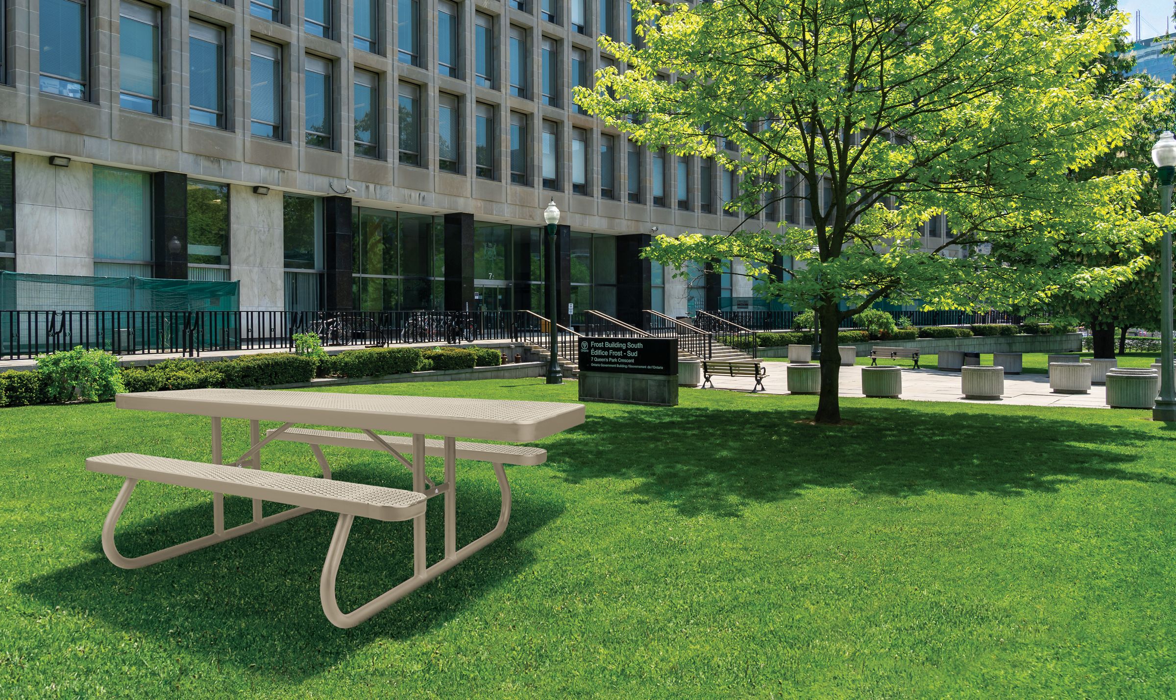 Plastic coated sales picnic tables